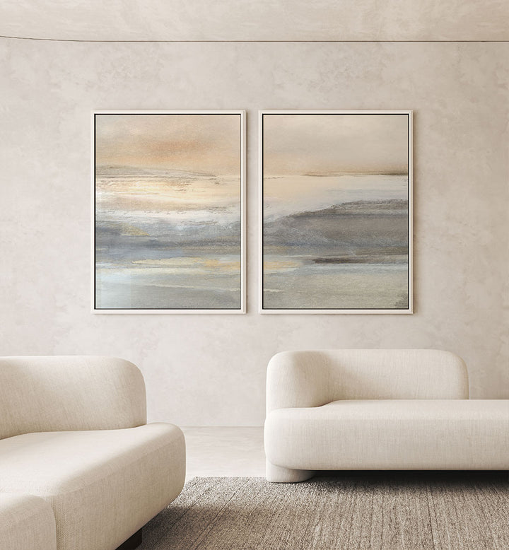 CONTINUUM SET , SET OF 2 PAINTINGS