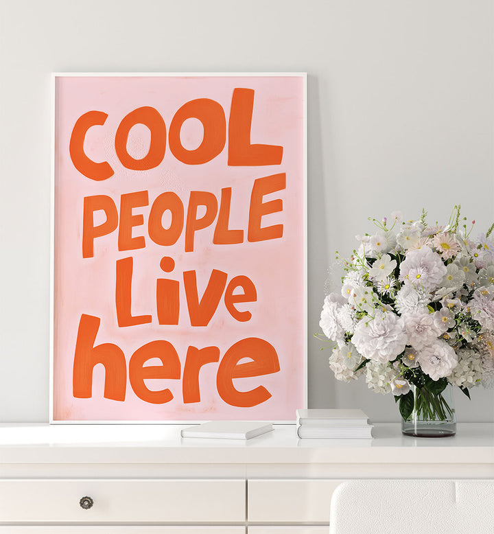 COOL PEOPLE II , QUOTES & TYPOGRAPHY POSTERS