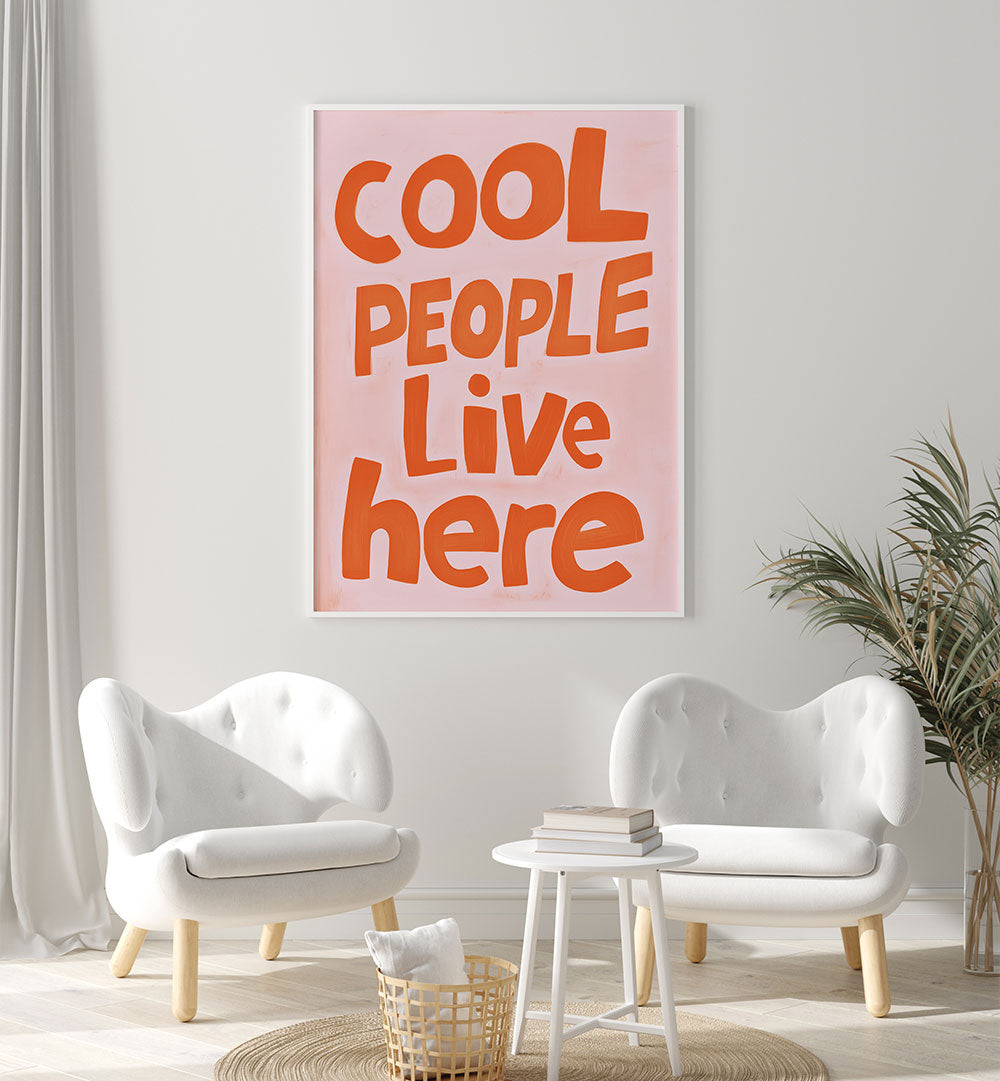 COOL PEOPLE II , QUOTES & TYPOGRAPHY POSTERS