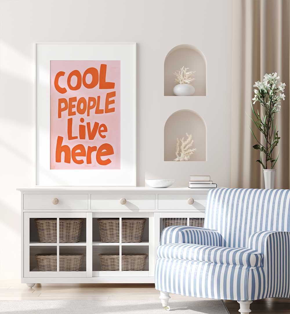 COOL PEOPLE II , QUOTES & TYPOGRAPHY POSTERS