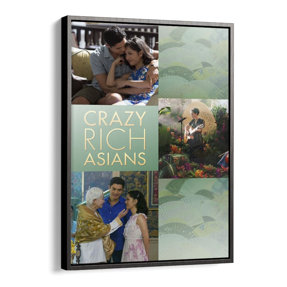 Crazy Rich Asians by Grishma Korjani Movie Posters in Black Floater Frame