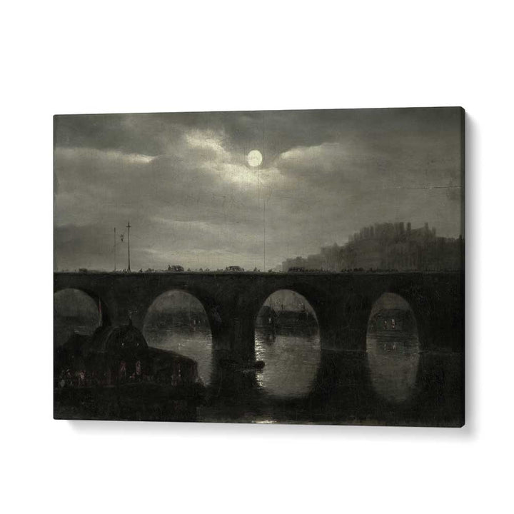 Crescent Cascades Gothic Wall Art Prints in Gallery Wrap