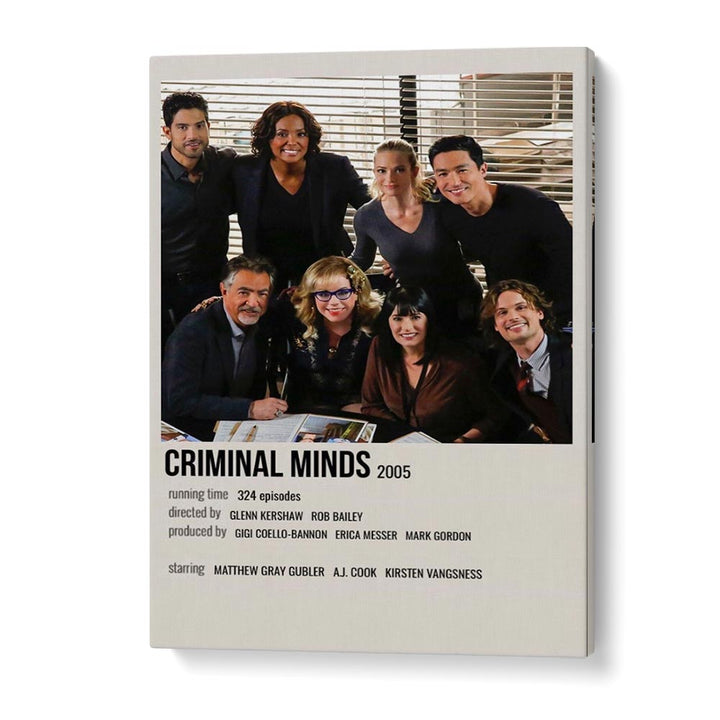 Criminal Minds 2005 Movie Posters in Gallery Wrap