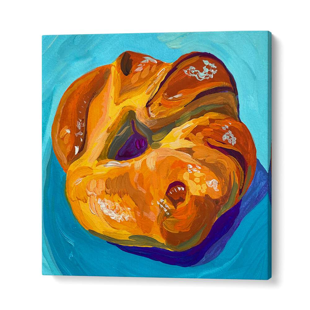 Croissant By Key And Sea Creative Bar and Cafe Art in Gallery Wrap