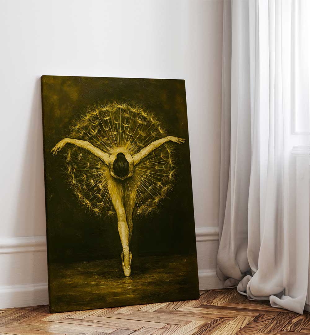 DANCE IN THE SPHERE OF LIGHT , EXPRESSIONISM PAINTINGS