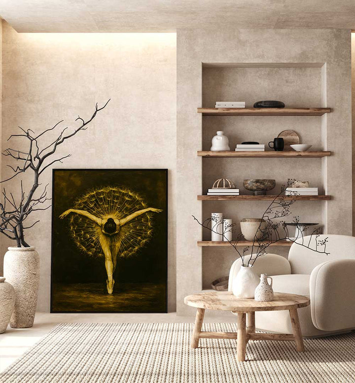 DANCE IN THE SPHERE OF LIGHT , EXPRESSIONISM PAINTINGS