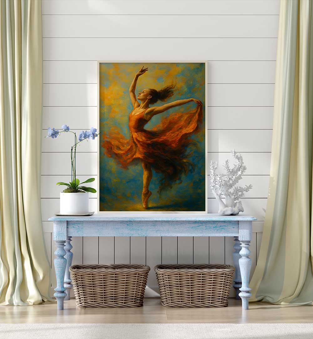 DANCE OF THE TEMPEST , EXPRESSIONISM PAINTINGS