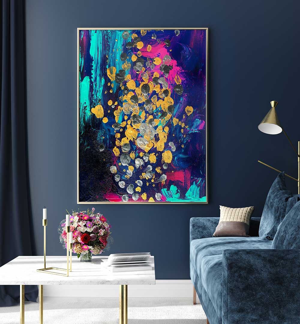 DANCE PARTY , ABSTRACT PAINTINGS