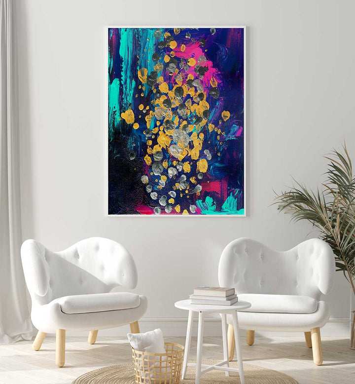 DANCE PARTY , ABSTRACT PAINTINGS