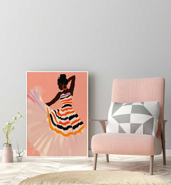 DANCER'S FLOURISH , PORTRAITS & FIGURATIVE ILLUSTRATIONS