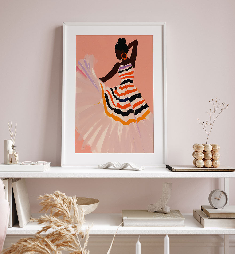DANCER'S FLOURISH , PORTRAITS & FIGURATIVE ILLUSTRATIONS