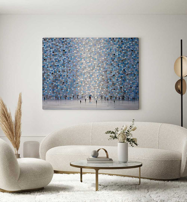 DANCING RAIN , MODERN IMPRESSIONISM PAINTINGS