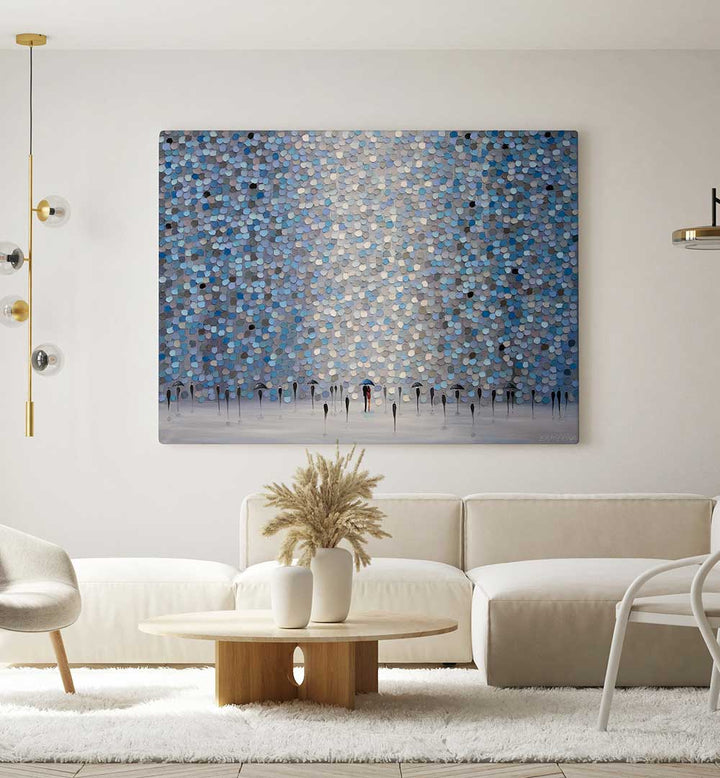 DANCING RAIN , MODERN IMPRESSIONISM PAINTINGS