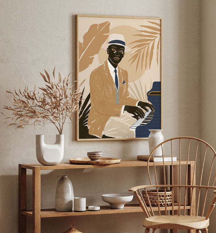 DAPPER JAZZ PIANIST