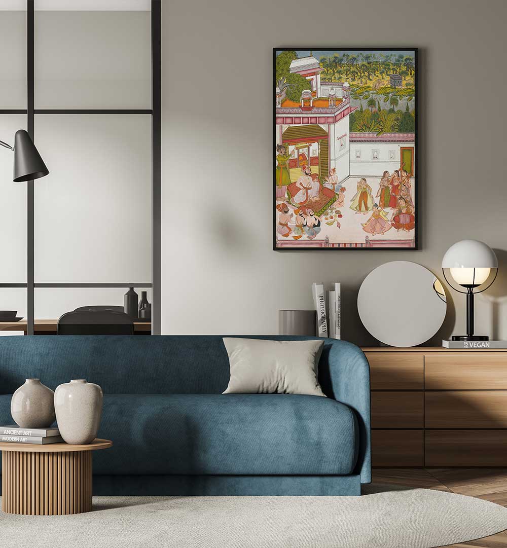 DARBĀR , INDIAN ART PAINTINGS