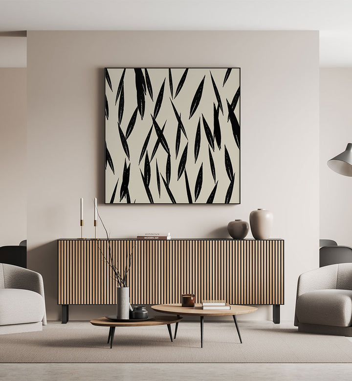 DARK LEAF DANCE , ABSTRACT PAINTINGS