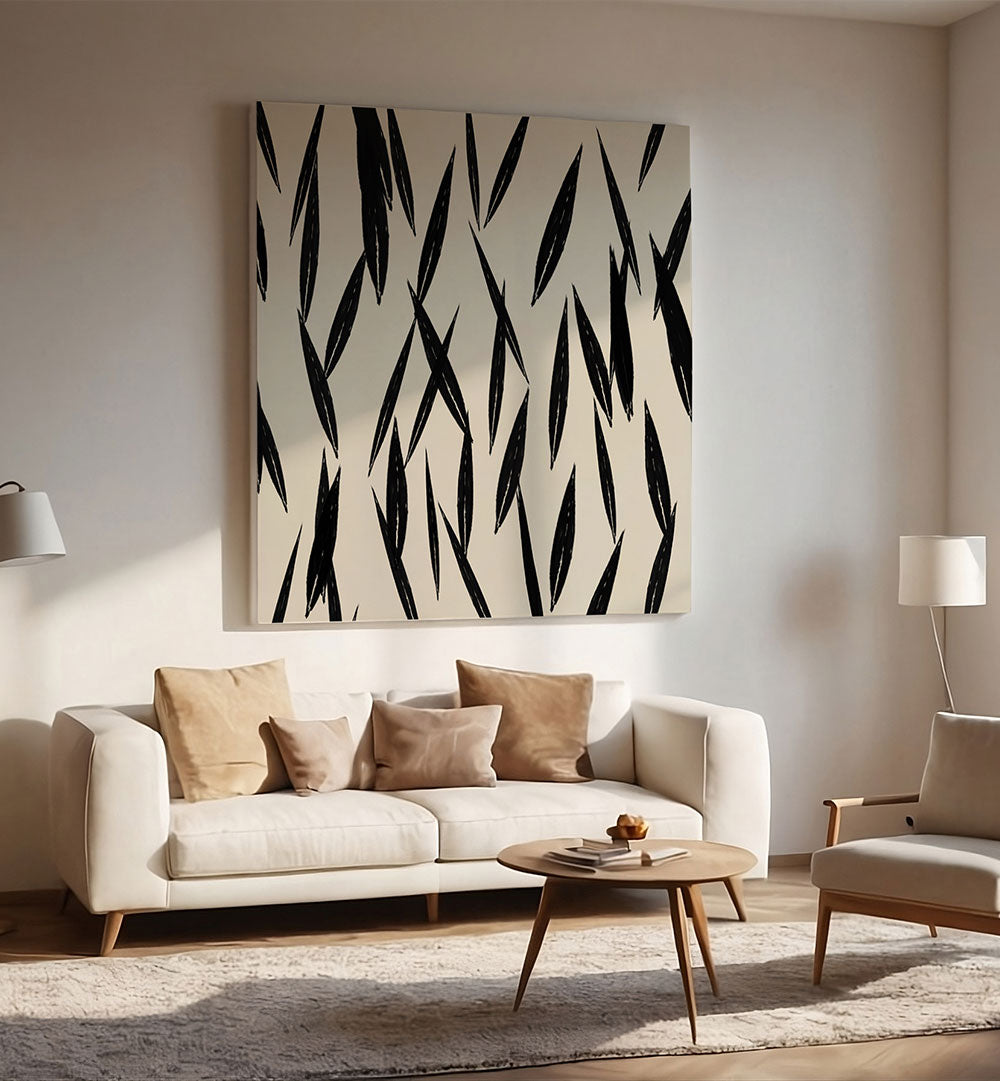 DARK LEAF DANCE , ABSTRACT PAINTINGS