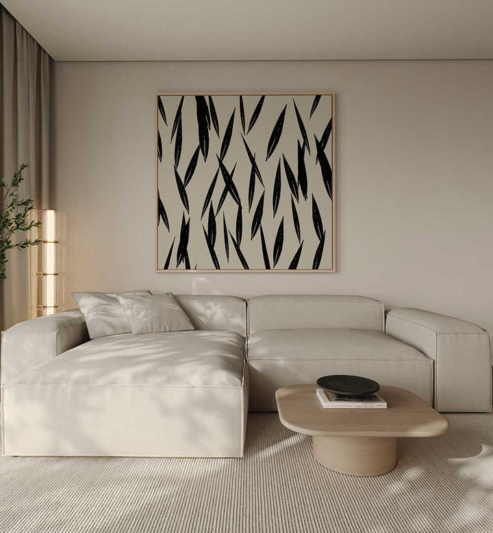 DARK LEAF DANCE , ABSTRACT PAINTINGS