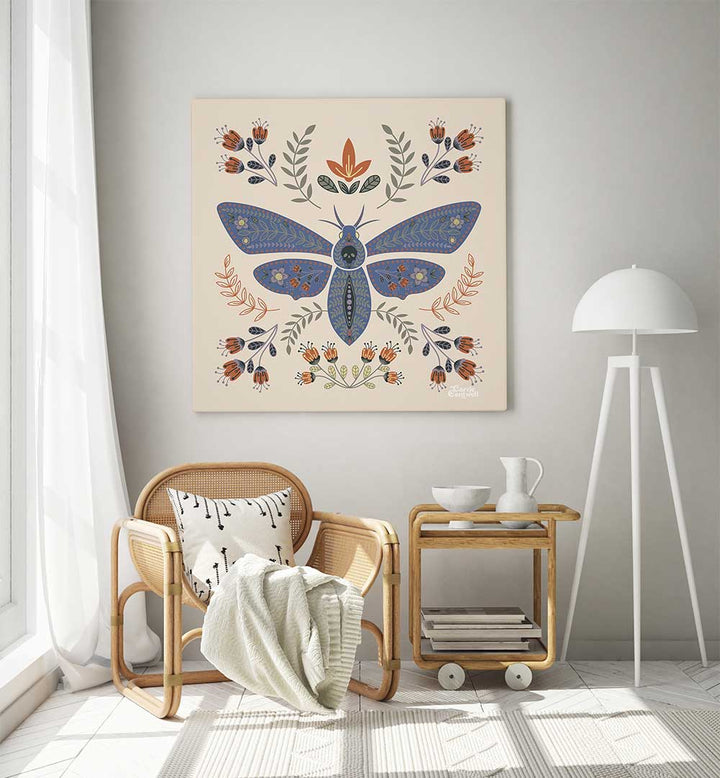 DEATH HEAD MOTH , KIDS ROOM PAINTINGS