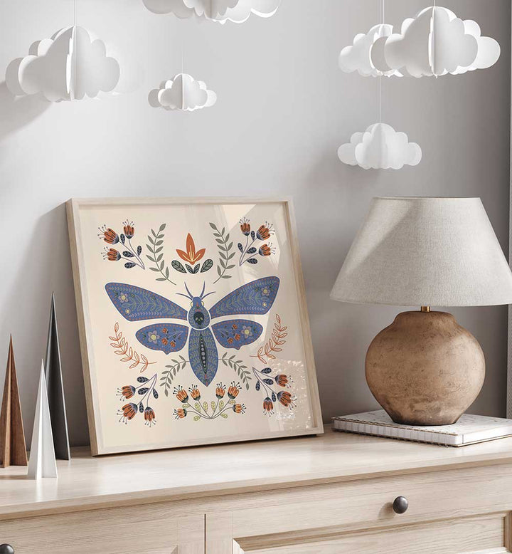 DEATH HEAD MOTH , KIDS ROOM PAINTINGS