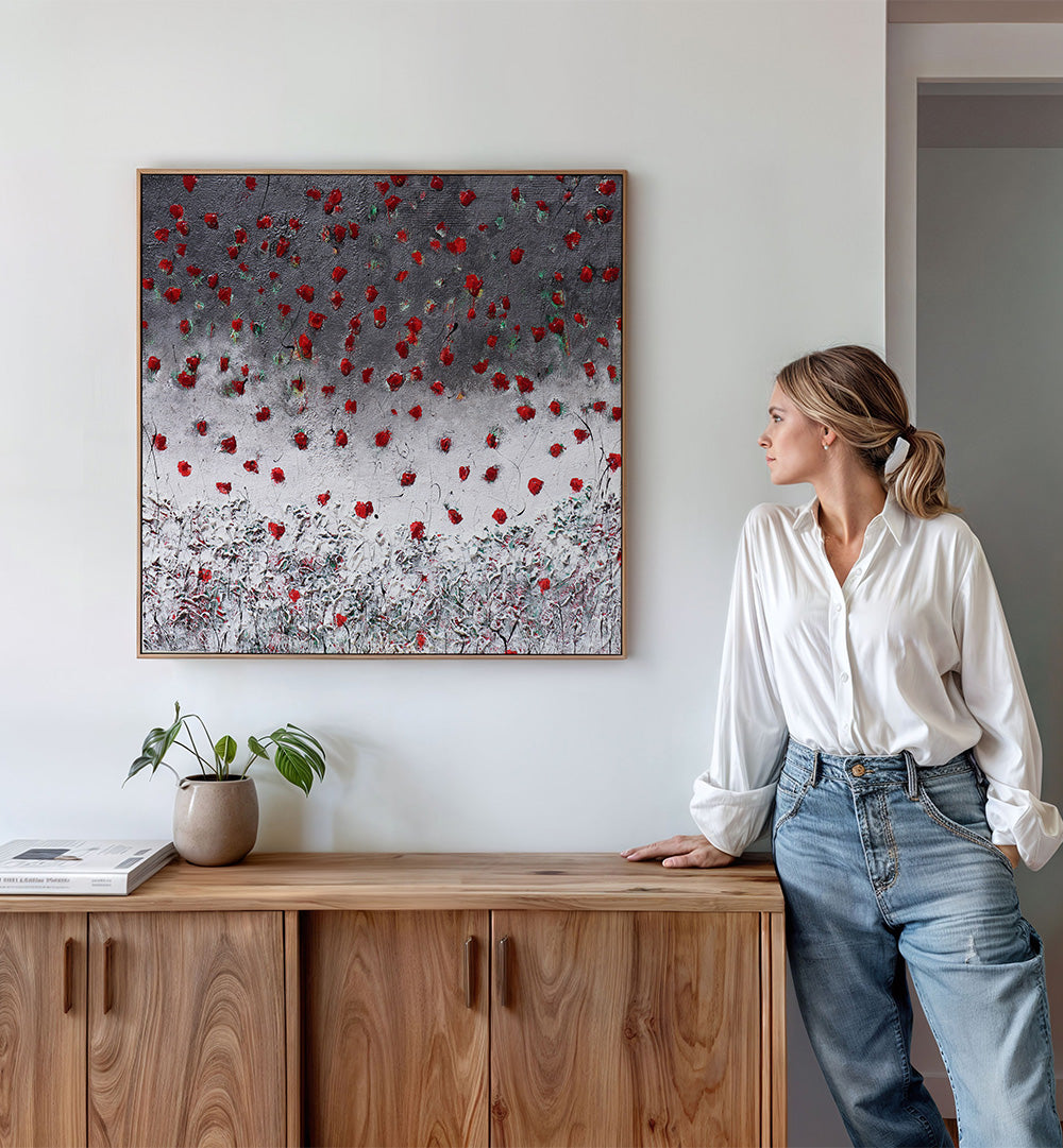 DEDICATO A TE , FLORAL FLOWER PAINTINGS