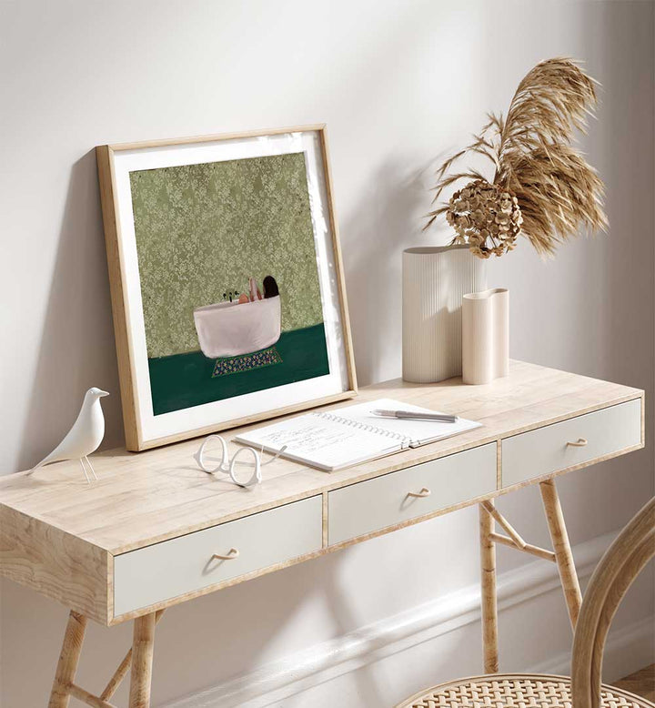DEEP SOAK , PORTRAITS & FIGURATIVE ILLUSTRATIONS