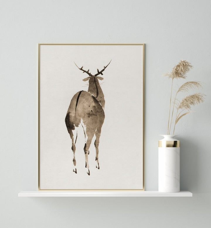 DEER , VINTAGE PAINTINGS
