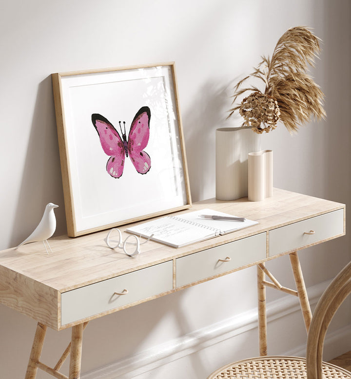 DELICATE PINK BUTTERFLY