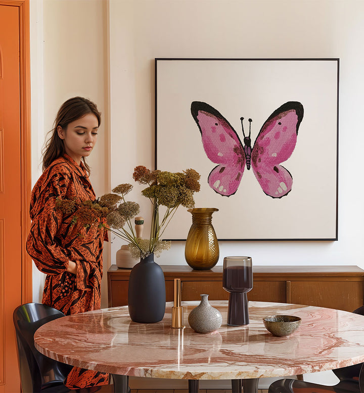DELICATE PINK BUTTERFLY