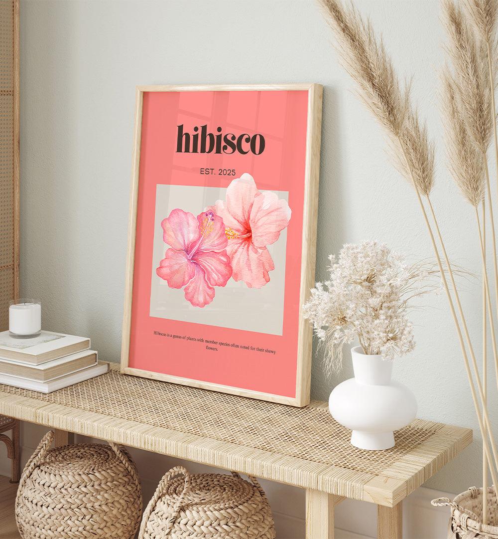 DELICATE PINK HIBISCUS