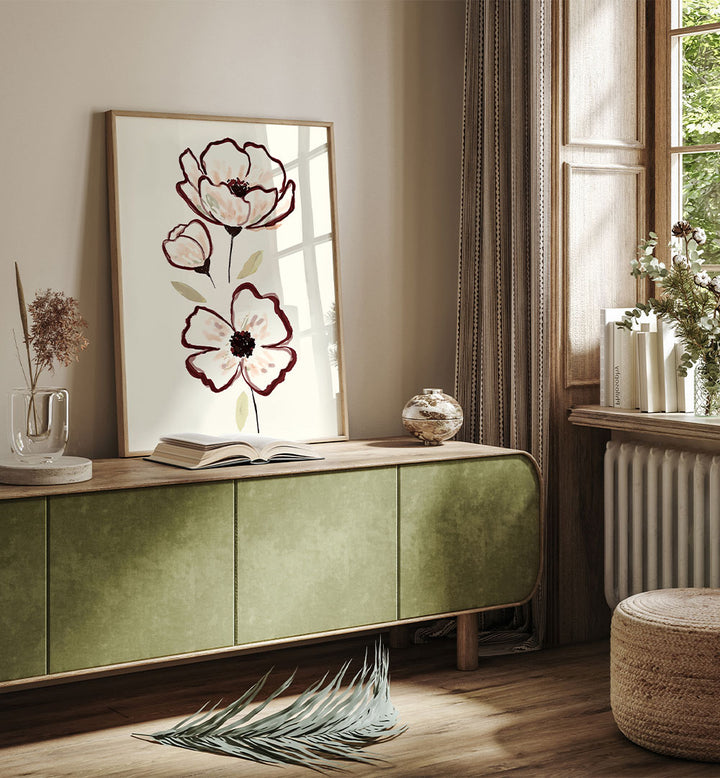 DELICATE WATERCOLOR BLOOMS