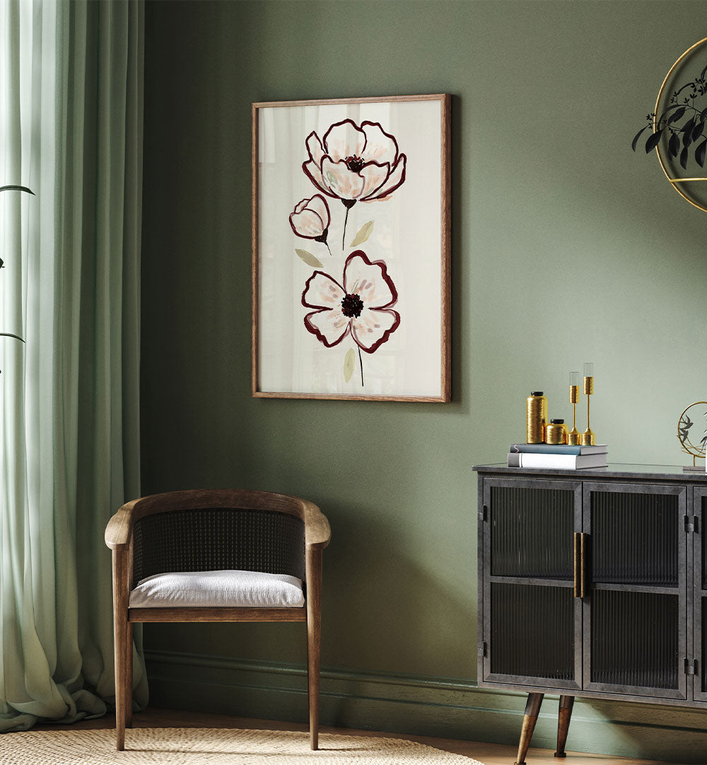 DELICATE WATERCOLOR BLOOMS