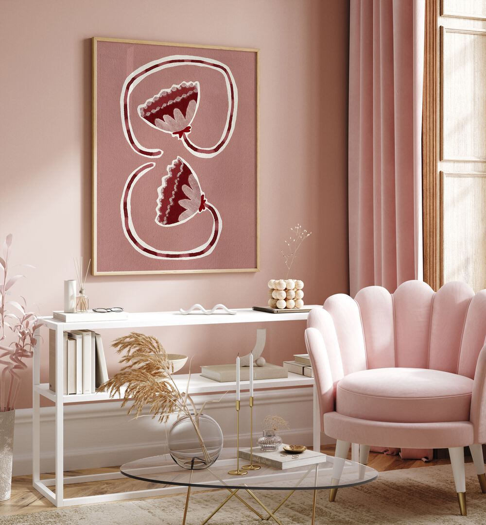 DELICATE BLOOM XIII , FLORAL FLOWER PAINTINGS