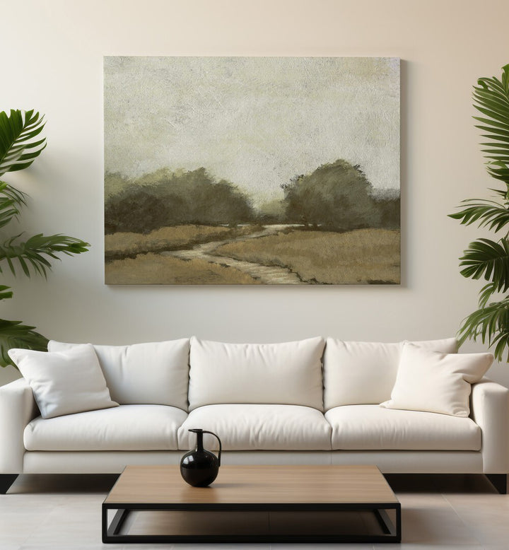 Serene living room featuring DELIGHT, BEACH PAINTINGS that evoke the essence of coastal tranquility.