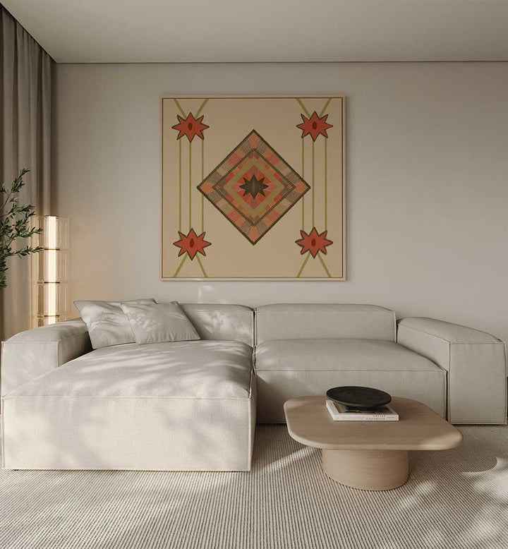 DESERT DIAMOND , PATTERN ART PRINTS