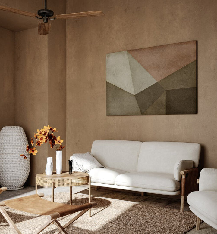 Stunning DETACHED, ABSTRACT PAINTINGS enhance modern living spaces with creativity and sophistication.