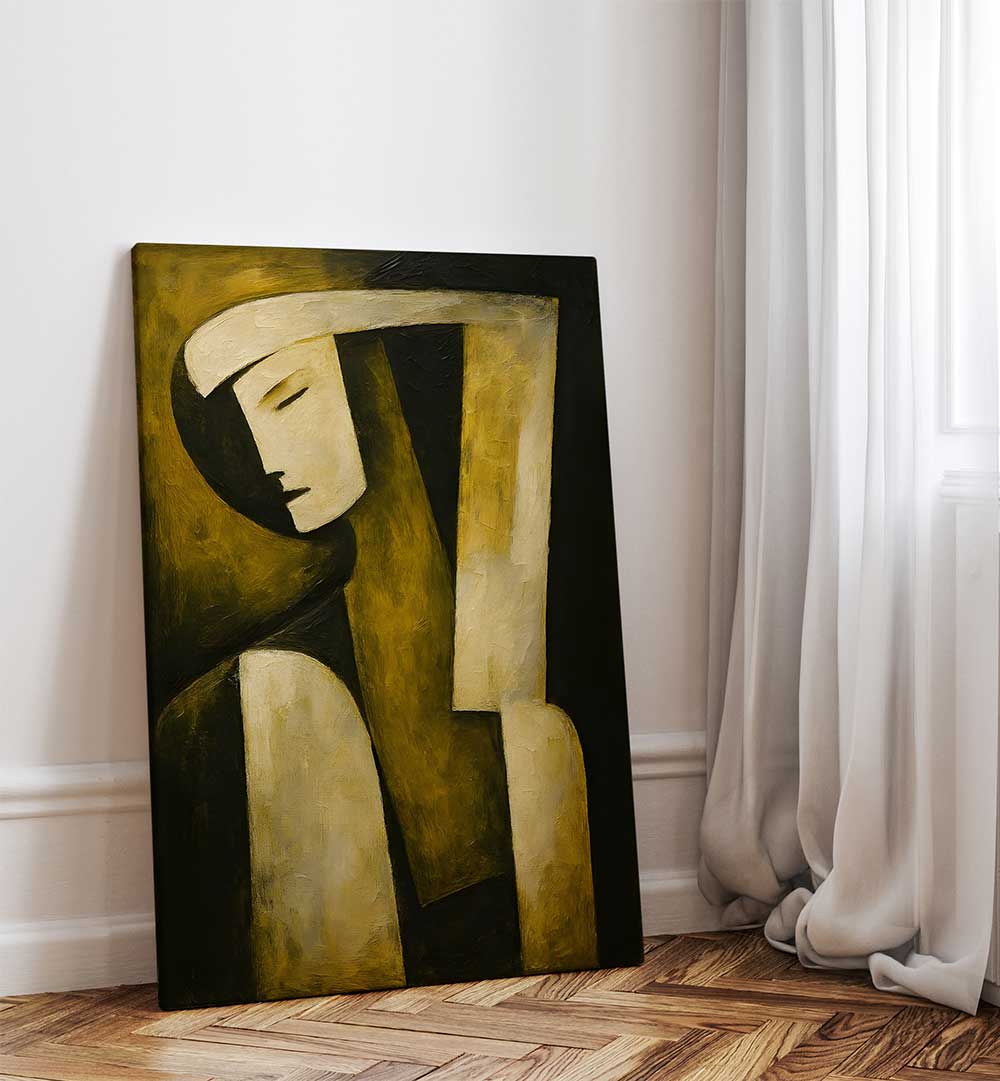 DISJOINTED SERENITY , EXPRESSIONISM PAINTINGS