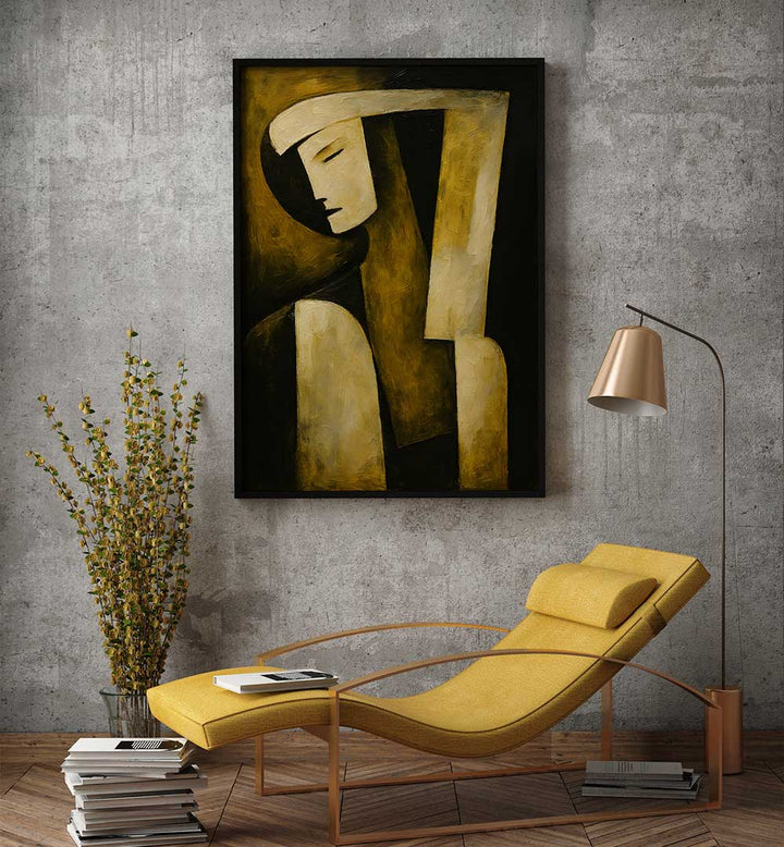 DISJOINTED SERENITY , EXPRESSIONISM PAINTINGS