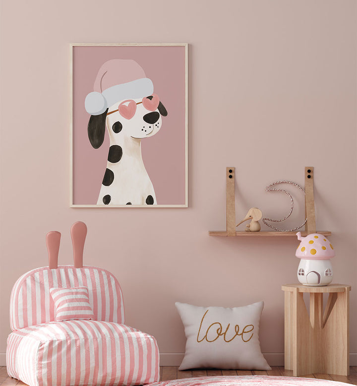 DOG LOVE , KIDS ROOM PAINTINGS