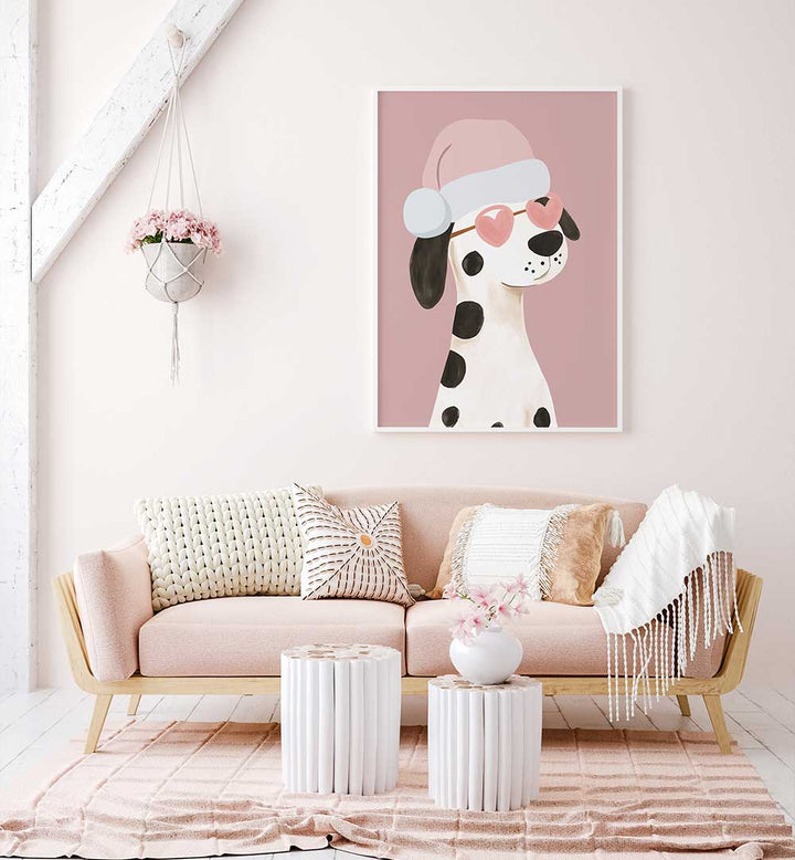 DOG LOVE , KIDS ROOM PAINTINGS