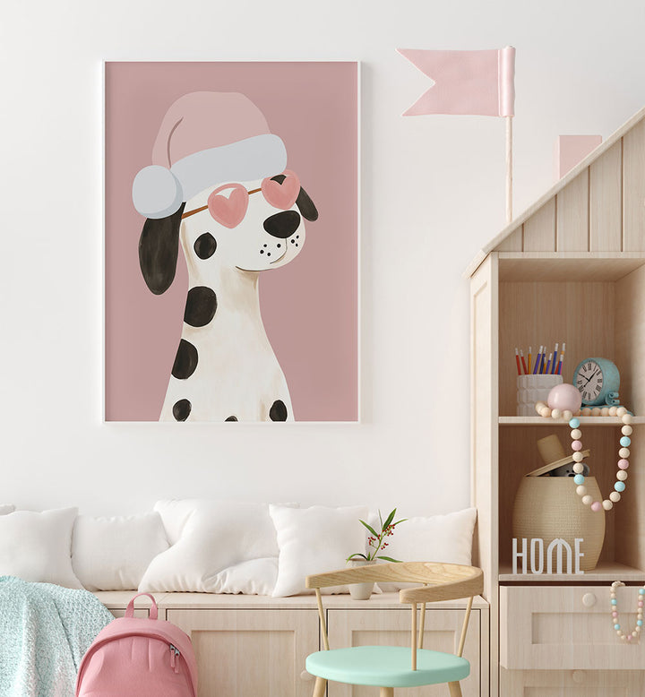 DOG LOVE , KIDS ROOM PAINTINGS