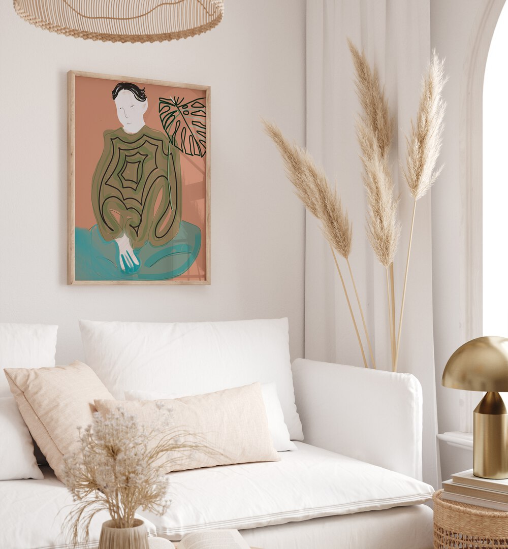 Stylish DORIS, PORTRAITS artwork enhances modern decor with elegant design and vibrant colors, perfect for any space.