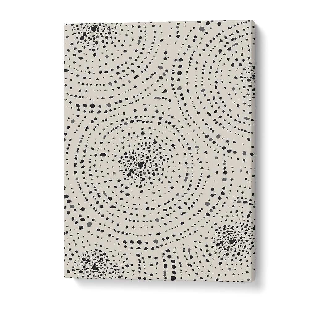 Dotted Dreams boho wall art painting Artwork in Gallery Wrap