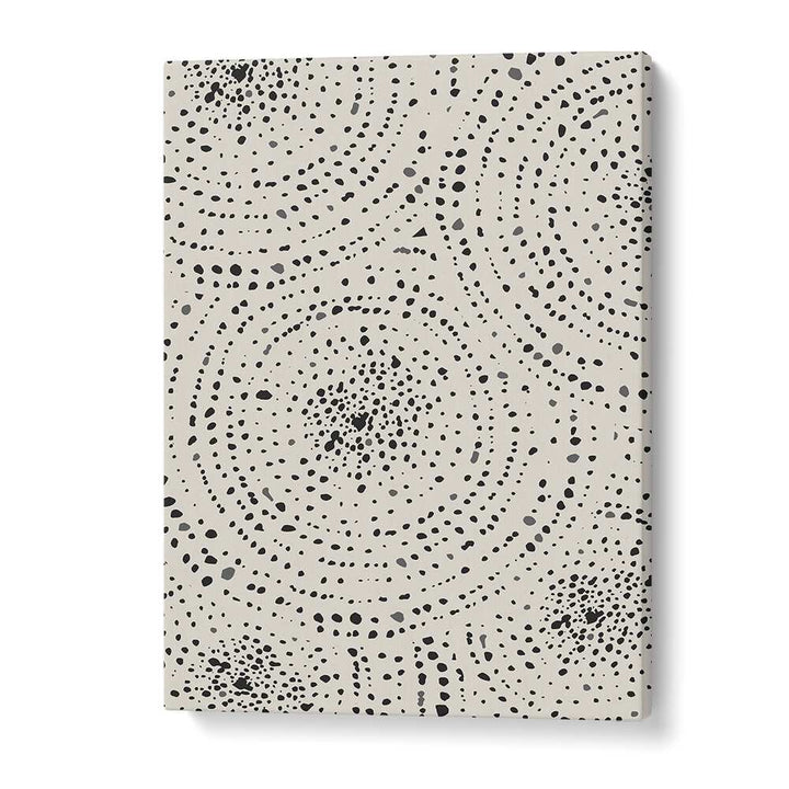 Dotted Dreams boho wall art painting Artwork in Gallery Wrap