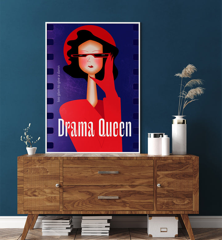 DRAMA QUEEN NOIR , FASHION POSTERS
