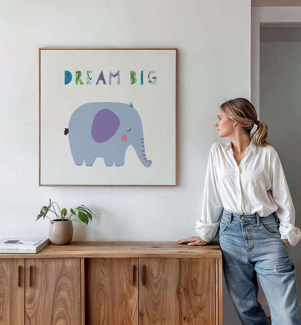 DREAM BIG V , KIDS ROOM PAINTINGS