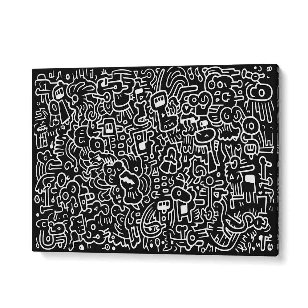 Dream Doodle II Doodle Art Artwork in Gallery Wrap