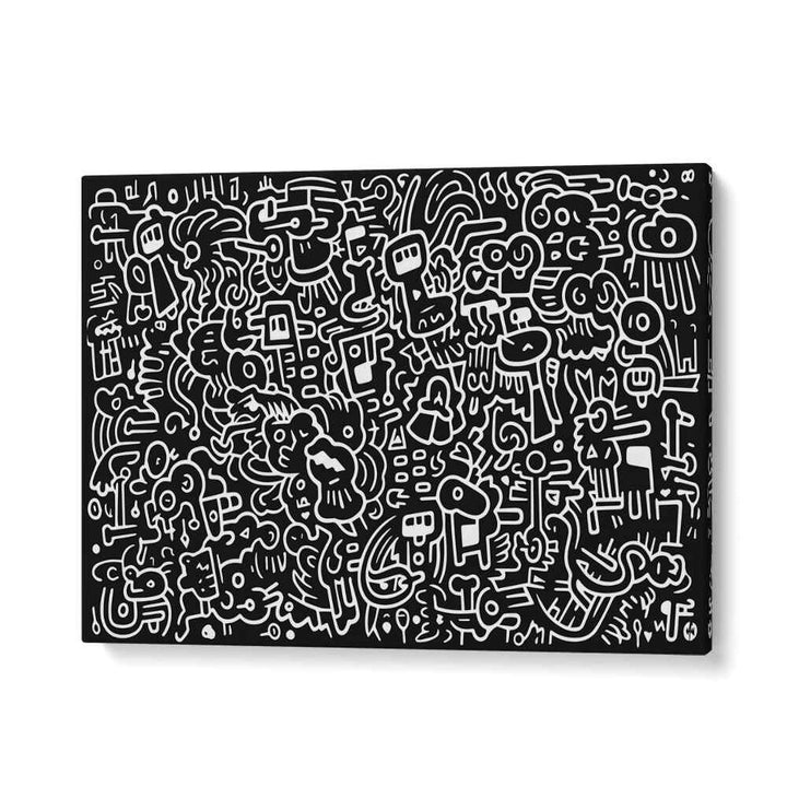 Dream Doodle II Doodle Art Artwork in Gallery Wrap