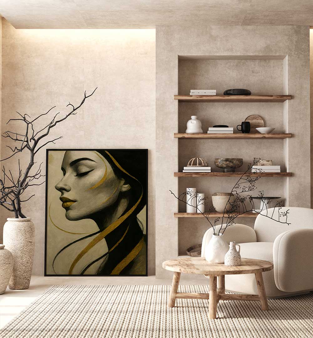 DREAMER'S REVERIE , EXPRESSIONISM PAINTINGS