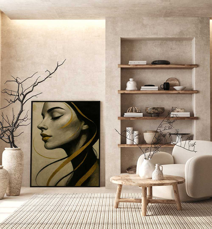 DREAMER'S REVERIE , EXPRESSIONISM PAINTINGS